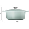 image:imageLe Creuset Enameled Cast Iron Signature Round Dutch Oven 725 qt NectarSea Salt