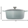image:imageLe Creuset Enameled Cast Iron Signature Round Dutch Oven 725 qt NectarSea Salt