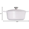 image:imageLe Creuset Enameled Cast Iron Signature Round Dutch Oven 725 qt NectarShallot