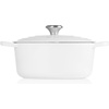 image:imageLe Creuset Enameled Cast Iron Signature Round Dutch Oven 725 qt NectarWhite
