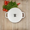 image:imageLe Creuset Enameled Cast Iron Signature Round Dutch Oven 725 qt NectarWhite