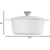 image:imageLe Creuset Enameled Cast Iron Signature Round Dutch Oven 725 qt NectarWhite