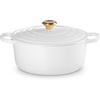 image:imageLe Creuset Enameled Cast Iron Signature Round Dutch Oven 725 qt NectarWhite