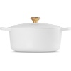 image:imageLe Creuset Enameled Cast Iron Signature Round Dutch Oven 725 qt NectarWhite
