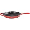 image:imageLe Creuset Enameled Cast Iron Signature Round Skillet 1025 NectarCerise
