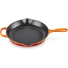 image:imageLe Creuset Enameled Cast Iron Signature Round Skillet 1025 NectarFlame