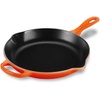 image:imageLe Creuset Enameled Cast Iron Signature Round Skillet 1025 NectarFlame