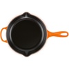 image:imageLe Creuset Enameled Cast Iron Signature Round Skillet 1025 NectarFlame