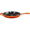 image:imageLe Creuset Enameled Cast Iron Signature Round Skillet 1025 NectarFlame
