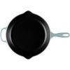 image:imageLe Creuset Enameled Cast Iron Signature Round Skillet 1025 NectarSea Salt