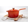 image:imageLe Creuset Enameled Cast Iron Signature Saucepan 225 qt NectarFlame