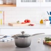 image:imageLe Creuset Enameled Cast Iron Signature Saucepan 225 qt NectarOyster