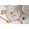image:imageLe Creuset Large Round Tote Bag Noir  Large Fits 725 qt or 9 qtRound Dutch OvenEcru