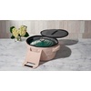 image:imageLe Creuset Large Round Tote Bag Noir  Large Fits 725 qt or 9 qtRound Dutch OvenEcru