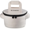 image:imageLe Creuset Large Round Tote Bag Noir  Large Fits 725 qt or 9 qtRound Dutch OvenEcru