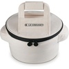 image:imageLe Creuset Large Round Tote Bag Noir  Large Fits 725 qt or 9 qtRound Dutch OvenEcru