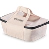 image:imageLe Creuset Large Round Tote Bag Noir  Large Fits 725 qt or 9 qtRound Dutch OvenEcru
