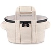 image:imageLe Creuset Large Round Tote Bag Noir  Large Fits 725 qt or 9 qtRound Dutch OvenEcru