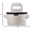 image:imageLe Creuset Large Round Tote Bag Noir  Large Fits 725 qt or 9 qtRound Dutch OvenEcru