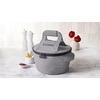 image:imageLe Creuset Large Round Tote Bag Noir  Large Fits 725 qt or 9 qtRound Dutch OvenNoir