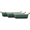 image:imageLe Creuset Silicone Stretch Lids 3 pc  Fits Rectangular Baking Dishes sizes 11 qt 25 qt and 4 qtArtichaut