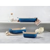 image:imageLe Creuset Silicone Stretch Lids 3 pc  Fits Rectangular Baking Dishes sizes 11 qt 25 qt and 4 qtChiffon Pink