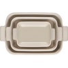 image:imageLe Creuset Silicone Stretch Lids 3 pc  Fits Rectangular Baking Dishes sizes 11 qt 25 qt and 4 qtRiviera