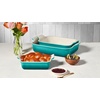 image:imageLe Creuset Silicone Stretch Lids 3 pc  Fits Rectangular Baking Dishes sizes 11 qt 25 qt and 4 qtRiviera