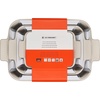 image:imageLe Creuset Silicone Stretch Lids 3 pc  Fits Rectangular Baking Dishes sizes 11 qt 25 qt and 4 qtSea Salt
