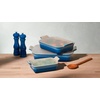 image:imageLe Creuset Silicone Stretch Lids 3 pc  Fits Rectangular Baking Dishes sizes 11 qt 25 qt and 4 qtSilicone Lids