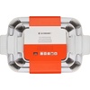 image:imageLe Creuset Silicone Stretch Lids 3 pc  Fits Rectangular Baking Dishes sizes 11 qt 25 qt and 4 qtWhite