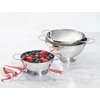 image:imageLe Creuset Stainless Steel Mixing Bowls with Glass Lids Set of 3  Set of 3 15 qt 3 qt and 5qtColanders