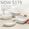 image:imageLe Creuset Stoneware 4 PC Heritage Bakeware Set NectarOyster