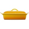 image:imageLe Creuset Stoneware Covered Rectangular Casserole 12 x 9 Nectar  4 qt 12 x 9Nectar