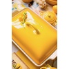image:imageLe Creuset Stoneware Covered Rectangular Casserole 12 x 9 Nectar  4 qt 12 x 9Nectar