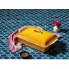 image:imageLe Creuset Stoneware Covered Rectangular Casserole 12 x 9 Nectar  4 qt 12 x 9Nectar