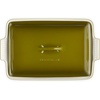 image:imageLe Creuset Stoneware Covered Rectangular Casserole 12 x 9 Nectar  4 qt 12 x 9Olive