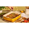 image:imageLe Creuset Stoneware Deep Rectangular Lasagna Dish 675 qt NectarNectar