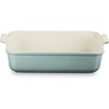 image:imageLe Creuset Stoneware Deep Rectangular Lasagna Dish 675 qt NectarSea Salt