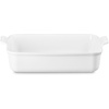image:imageLe Creuset Stoneware Deep Rectangular Lasagna Dish 675 qt NectarWhite