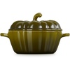 image:imageLe Creuset Stoneware Figural Pumpkin Petite Cocotte 12 oz NectarOlive