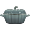 image:imageLe Creuset Stoneware Figural Pumpkin Petite Cocotte 12 oz NectarSea Salt
