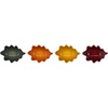 image:imageLe Creuset Stoneware Mini French Oak Leaf Bowls Set of 4 Multicolor