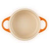 image:imageLe Creuset Stoneware Mini Round Cocotte 8oz NectarFlame