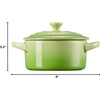 image:imageLe Creuset Stoneware Mini Round Cocotte 8oz NectarPalm