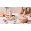 image:imageLe Creuset Stoneware Mini Round Cocotte 8oz NectarPeche