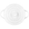 image:imageLe Creuset Stoneware Mini Round Cocotte 8oz NectarWhite