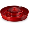 image:imageLe Creuset Stoneware Oval Chip amp Dip Platter amp Mini Cocotte Set CeriseCerise