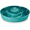 image:imageLe Creuset Stoneware Oval Chip amp Dip Platter amp Mini Cocotte Set CeriseRiviera