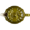image:imageLe Creuset Stoneware Pumpkin Gravy Boat with Lid 14 oz LicoriceOlive